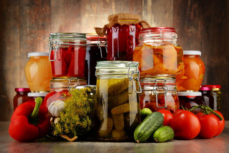 Fermentering og sylning af grøntsager. Opskrifter og produkter til fermentering og syltning i patentglas og henkogningsglas.
